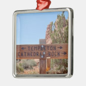 Cathedral Rock Sedona Arizona Metalen Ornament (Links)