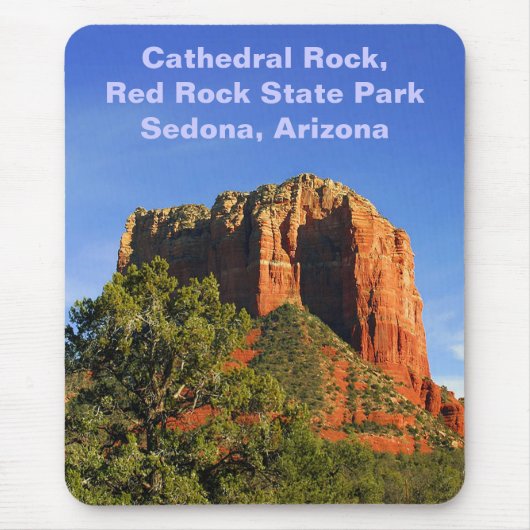 Cathedral Rock, Sedona Arizona Mousepad Muismat (Voorkant)