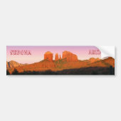 Cathedral Rock Sedona Panorama Bumpersticker (Voorkant)