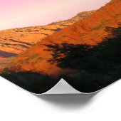 Cathedral Rock Sedona Panorama Poster (Hoek)