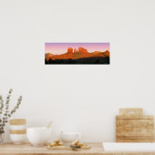 Cathedral Rock Sedona Panorama Poster (Keuken)