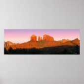 Cathedral Rock Sedona Panorama Poster (Voorkant)