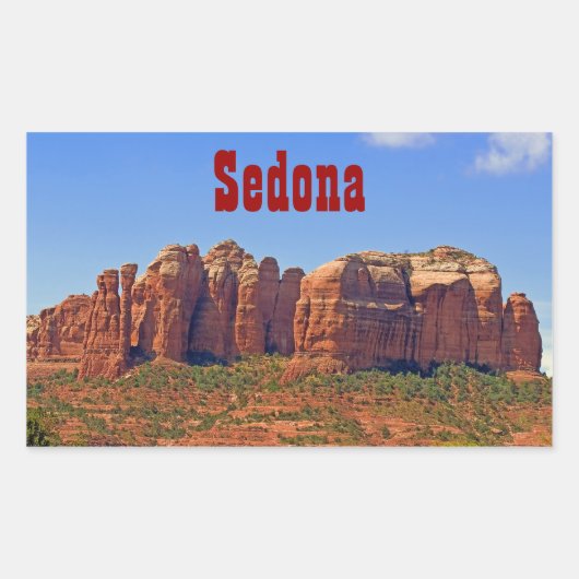 Cathedral Rock Sticker (Voorkant)