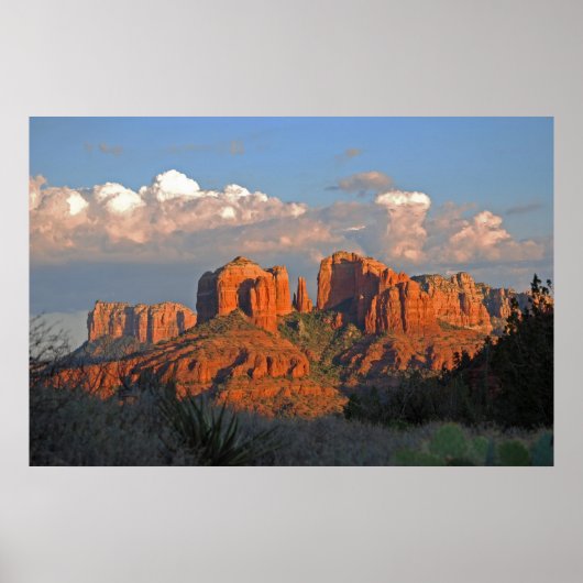 Cathedral Rock Valley 358 Poster (Voorkant)