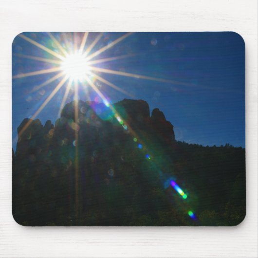 Cathedral Rock Vortex horizontaal Muismat (Voorkant)