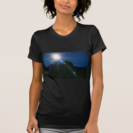 Cathedral Rock Vortex horizontaal T-shirt (Voorkant)
