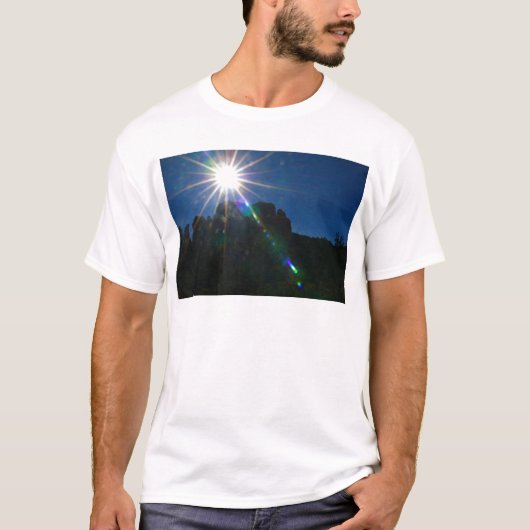 Cathedral Rock Vortex horizontaal T-shirt (Voorkant)