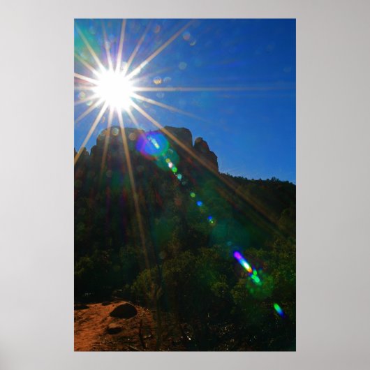 Cathedral Rock Vortex Poster (Voorkant)