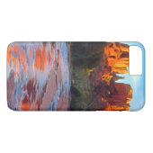 Cathedral Rock weerspiegeld in Oak Creek bij zonso Case-Mate iPhone Case (Achterkant (Horizontaal))