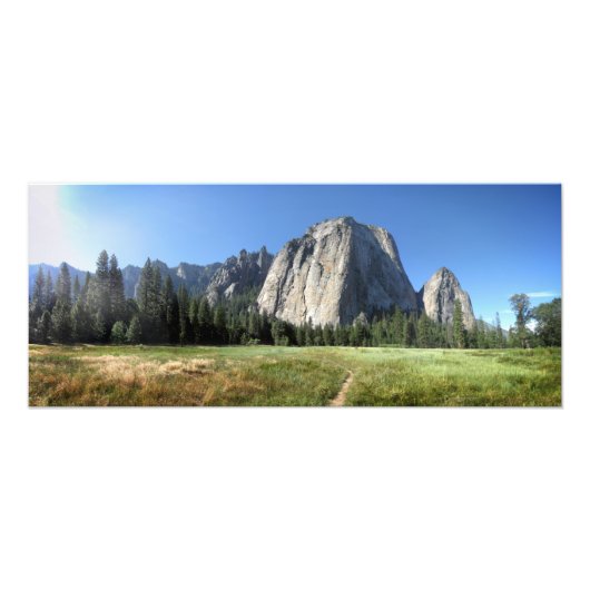 Cathedral Rocks - Yosemite Foto Afdruk (Voorkant)