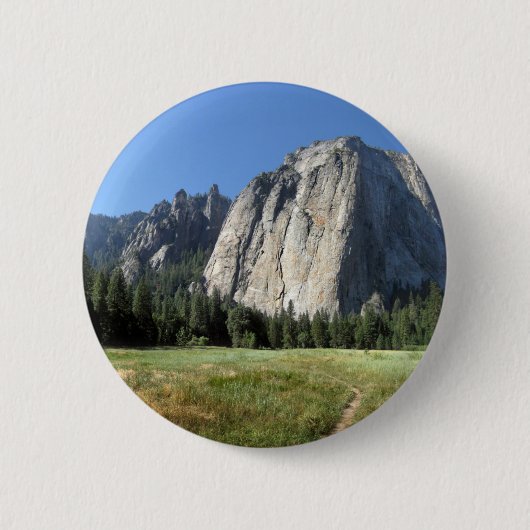 Cathedral Rocks - Yosemite Ronde Button 5,7 Cm (Voorkant)