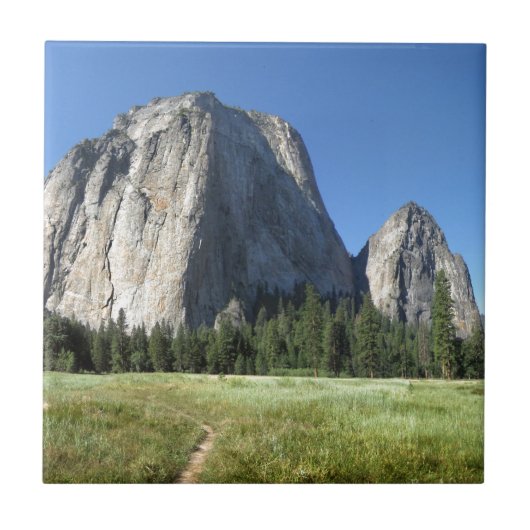 Cathedral Rocks - Yosemite Tegeltje (Voorkant)