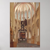 Cathedral Saint John - P Saenredam Fine Art Poster (Voorkant)