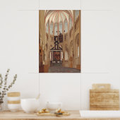 Cathedral Saint John - P Saenredam Fine Art Poster (Keuken)