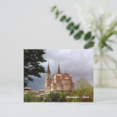 Cathedral Santa Maria La Real de Covadonga Briefkaart (Staand voorkant)