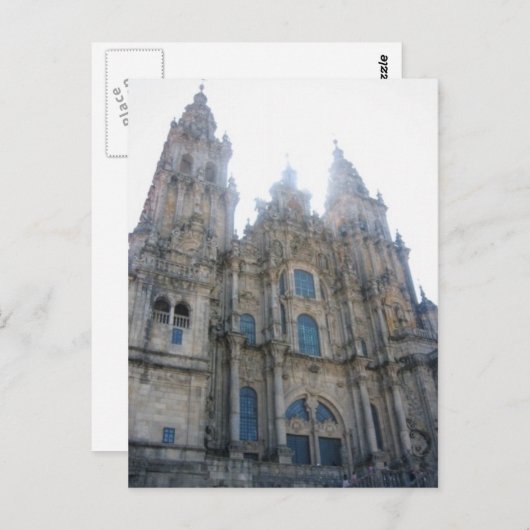 Cathedral Santiago de Compostela Briefkaart (Voorkant / Achterkant)