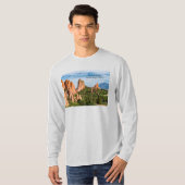 Cathedral Spires Formations Colorado Mannen Shirt (Voorkant volledig)