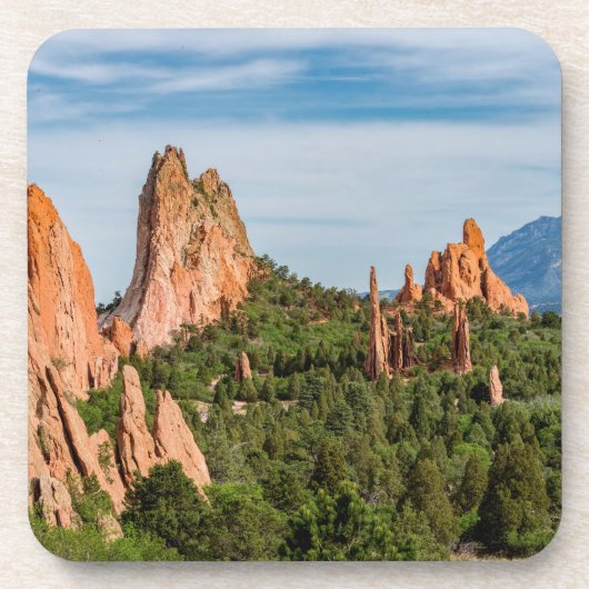 Cathedral Spires Formations Colorado Onderzetter S (Voorkant)