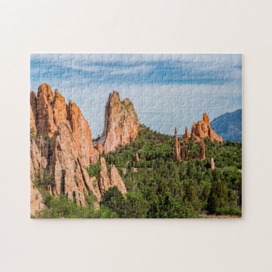 Cathedral Spires Formations Colorado puzzel (Horizontaal)