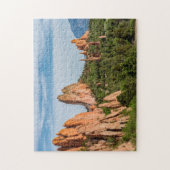 Cathedral Spires Formations Colorado puzzel (Verticaal)