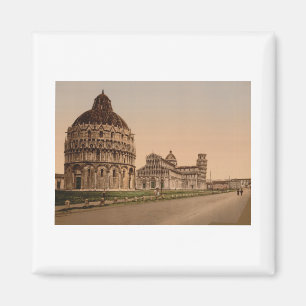 Cathedral Square, Pisa, Toscane, Italië Magneet