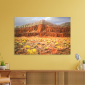 Cathedral Valley Canvas Afdruk (Insitu (Woonkamer))