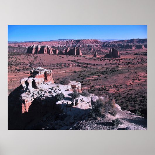 Cathedral Valley Poster (Voorkant)