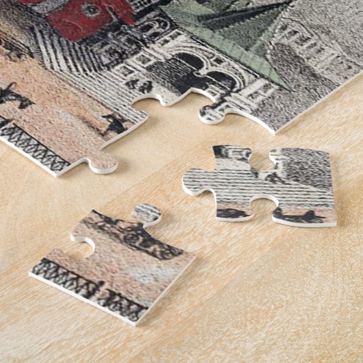 CATHEDRAL VAN SAINT BASIL, MOSKOW LEGPUZZEL (Zijkant)