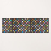 Cathedral window quilt yogamat (Voorkant (horizontaal))