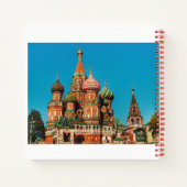 Cathedrale architectuur van de stad Moskou Notitieboek (Achterkant)