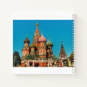 Cathedrale architectuur van de stad Moskou Notitieboek (Achterkant)