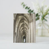 Cathedrale corridor briefkaart (Staand voorkant)