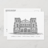 Cathédrale Notre-Dame, Bangui, C.A.R. Briefkaart (Voorkant / Achterkant)