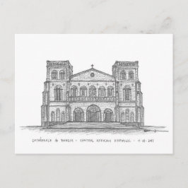 Cathédrale Notre-Dame, Bangui, C.A.R. Briefkaart