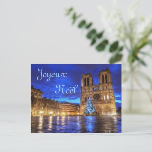 Cathédrale Notre-Dame de Paris Briefkaart (Staand voorkant)
