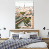 Cathédrale Notre-Dame de Paris, Parijs, Frankrijk Canvas Afdruk (Insitu (Slaapkamer))