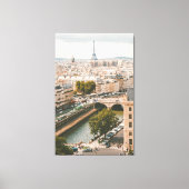 Cathédrale Notre-Dame de Paris, Parijs, Frankrijk Canvas Afdruk (Voorkant)
