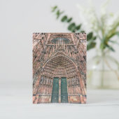 Cathedrale Notre-Dame, Straatsburg, Frankrijk Briefkaart (Staand voorkant)