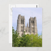 Cathédrale St Michel & Gudule - Brussel, België Briefkaart (Voorkant / Achterkant)