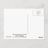 Cathédrale St Michel & Gudule - Brussel, België Briefkaart (Achterkant)