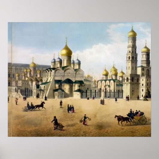 Cathedralen van de aankondiging en de Archangel; Poster (Voorkant)