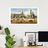 Cathedralen van de aankondiging en de Archangel; Poster (Thuiskantoor)