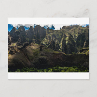 Cathedrals - Kust Na Pali - Kauai, Hawaii Briefkaart