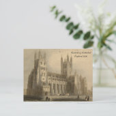 Cathedrals of England Series: Canterbury 1836 Briefkaart (Staand voorkant)