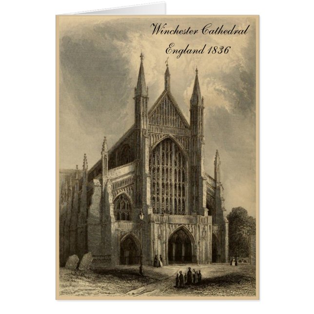 Cathedrals of England Series: Winchester 1836 (Voorkant)
