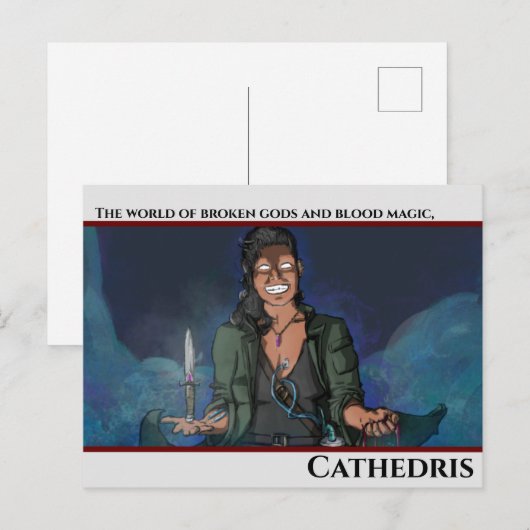 Cathedris Briefkaart (Voorkant / Achterkant)