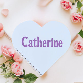 Catherine Aqua Mint Heart Notitieboek