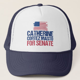 Catherine Cortez Masto voor de verkiezing van de S Trucker Pet