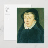 Catherine de Medici Briefkaart (Voorkant / Achterkant)