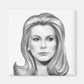 Catherine Deneuve Magneet (Voorkant)